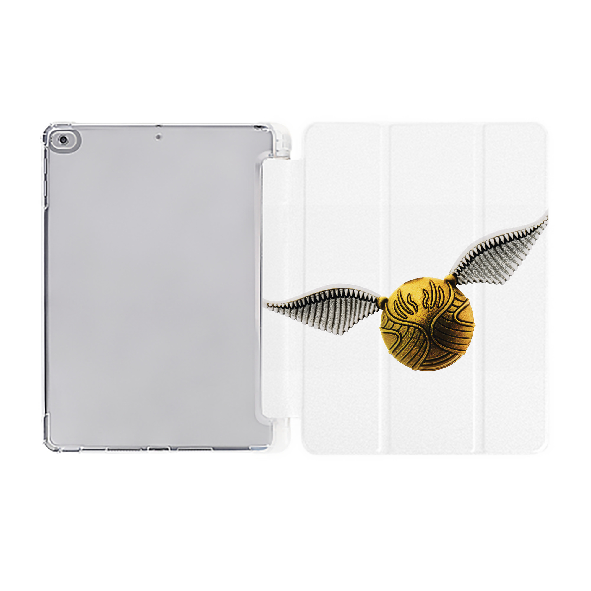 （画像用） Harry Potter ハリー・ポッターシリーズ IPad ケース ペン収納付き 三つ折りスタンド PUレザー×シリコン 対応機種9.5/10.5/10.9インチ
